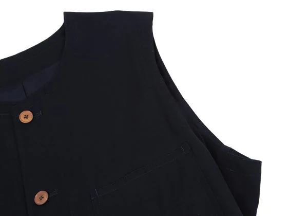 Y's for men Wool Gaba Crewneck Vest K-159878_006