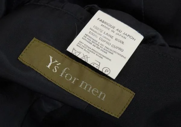 Y's for men Wool Gaba Crewneck Vest K-159878_015