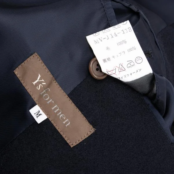 Y's for men Wool Double-breasted Jacket K-159881_015