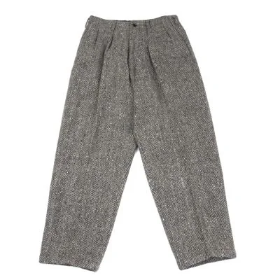 Y's for men Mixed Tweed Herringbone Pants
