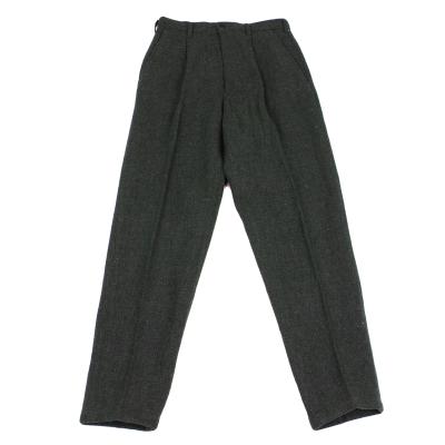 Y's for men Wool Tweed Tuck Pants