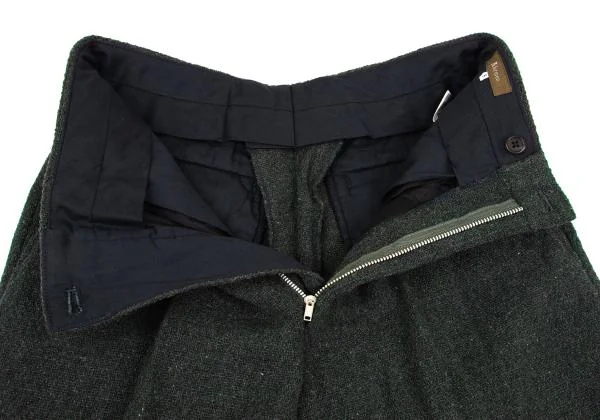 Y's for men Wool Tweed Tuck Pants K-159884_006