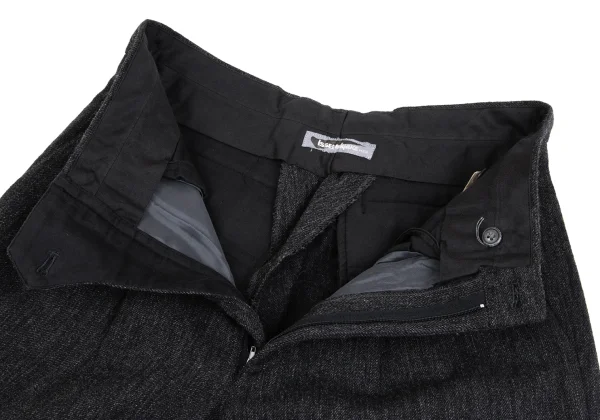 ISSEY MIYAKE MEN Wool Tuck Pants K-159886_006