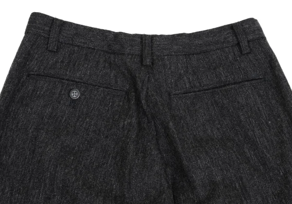 ISSEY MIYAKE MEN Wool Tuck Pants K-159886_012