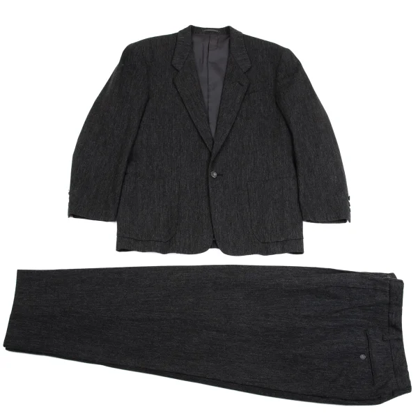 ISSEY MIYAKE MEN Wool Tuck Pants K-159886_014