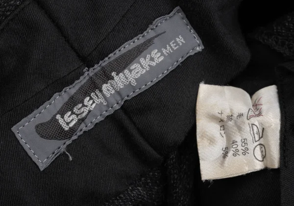 ISSEY MIYAKE MEN Wool Tuck Pants K-159886_016