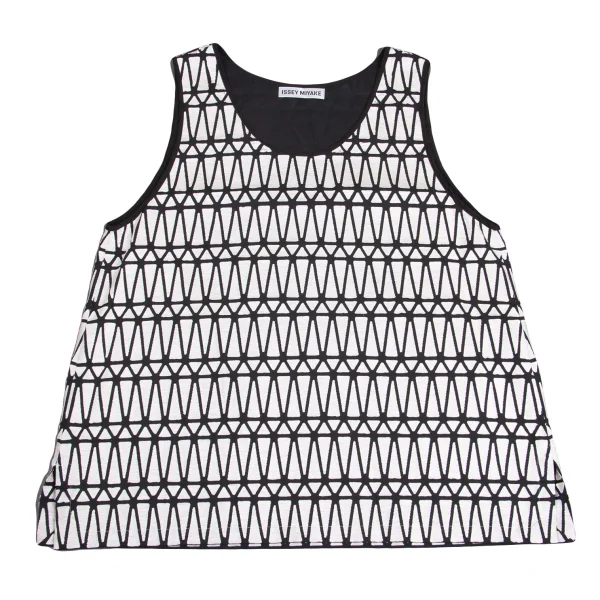 ISSEY MIYAKE Patch Design Sleeveless Top K-159892_002