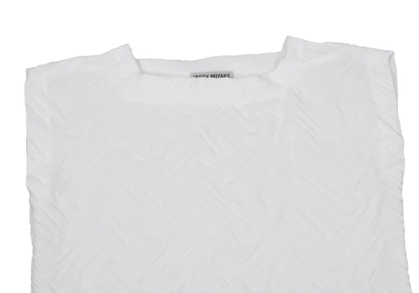 ISSEY MIYAKE 3D Lattice Design Sleeveless Top K-159896_003