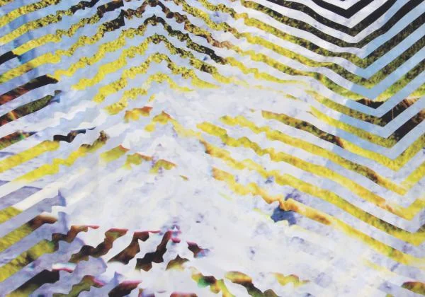 ISSEY MIYAKE Graphic Stripe Printed Skirt K-159898_012