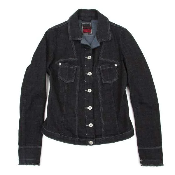00s MARITE ＋ FRANCOIS GIRBAUD Black Denim Jacket 黒 XXL
