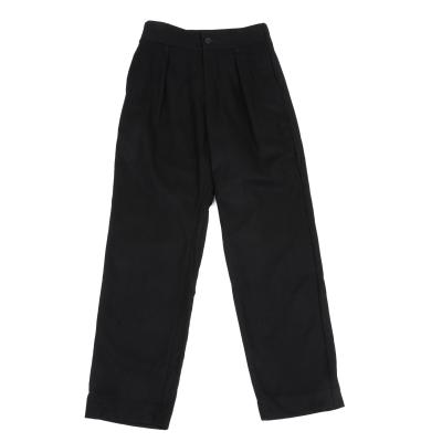 ISSEY MIYAKE Side Rib Switching Wool Pants