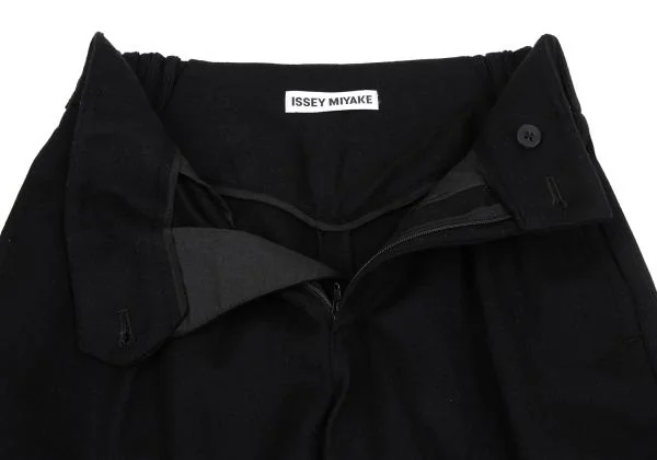 ISSEY MIYAKE Side Rib Switching Wool Pants K-159900_006