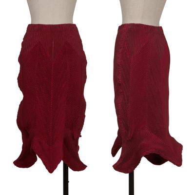 ISSEY MIYAKE 3D Steam Stretch Pleats Skirt