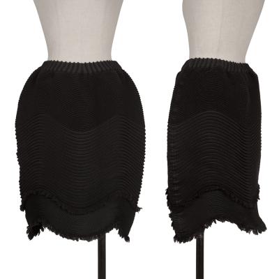 ISSEY MIYAKE 3D Steam Stretch Pleats Wave Skirt
