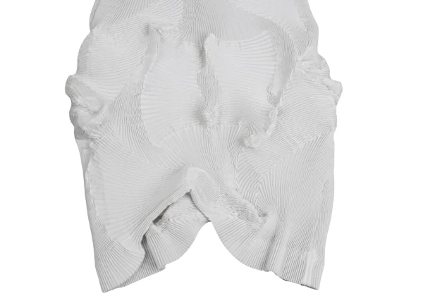 ISSEY MIYAKE 3D Steam Stretch Pleats Asymmetry Skirt K-159904_006
