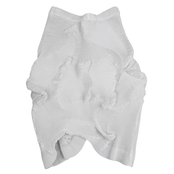 ISSEY MIYAKE 3D Steam Stretch Pleats Asymmetry Skirt K-159904_008