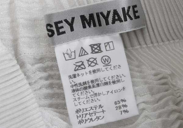 ISSEY MIYAKE 3D Steam Stretch Pleats Asymmetry Skirt K-159904_013