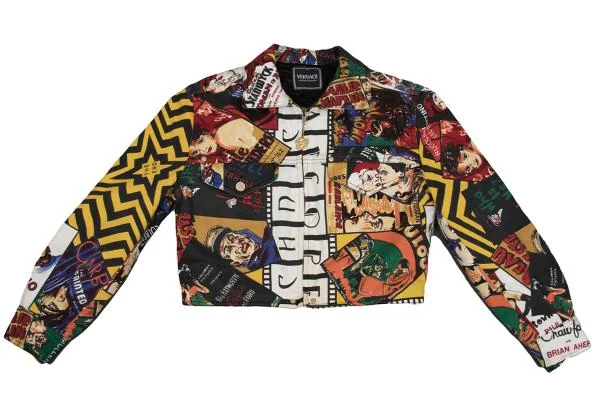VERSACE JEAN'S COUTURE Comic Printed Short Blouson K-159911_002
