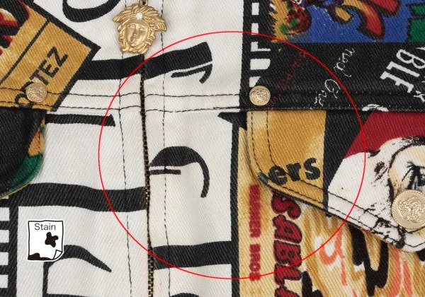 VERSACE JEAN'S COUTURE Comic Printed Short Blouson K-159911_004