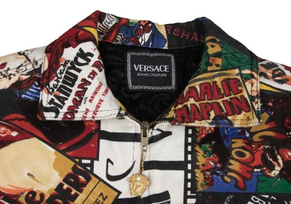 VERSACE JEAN'S COUTURE Comic Printed Short Blouson K-159911_005