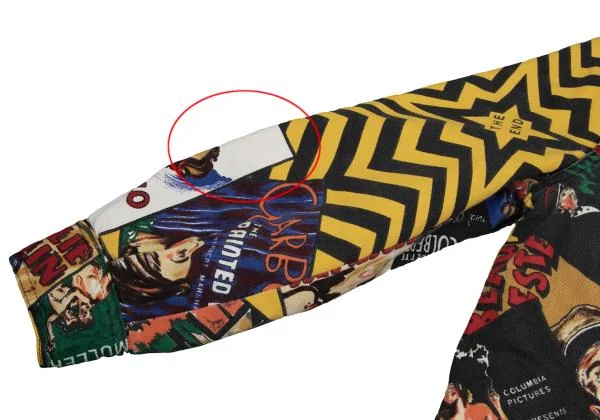 VERSACE JEAN'S COUTURE Comic Printed Short Blouson K-159911_010