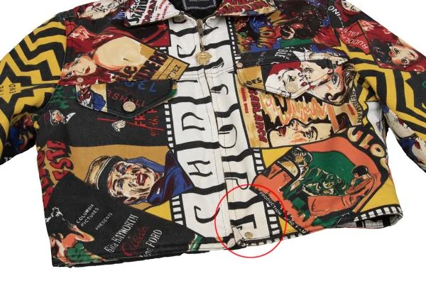 VERSACE JEAN'S COUTURE Comic Printed Short Blouson K-159911_014