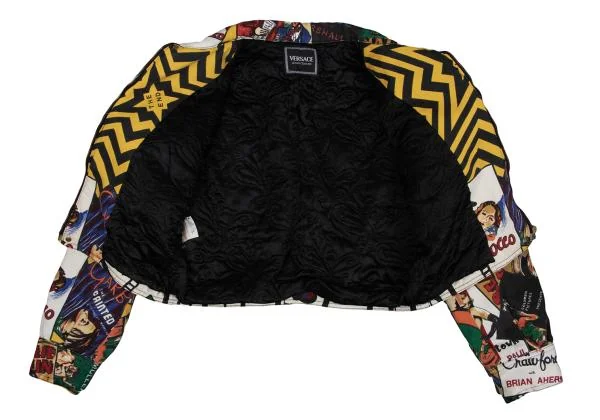 VERSACE JEAN'S COUTURE Comic Printed Short Blouson K-159911_016