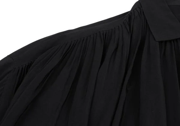 GIANNI VERSACE Pleated Silk Blouse K-159912_006