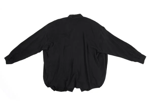 GIANNI VERSACE Pleated Silk Blouse K-159912_011