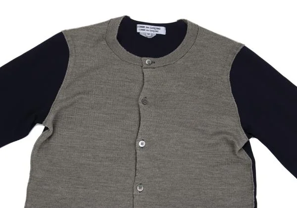 COMME des GARCONS Dyed Switching Knit Cardigan K-159915_003