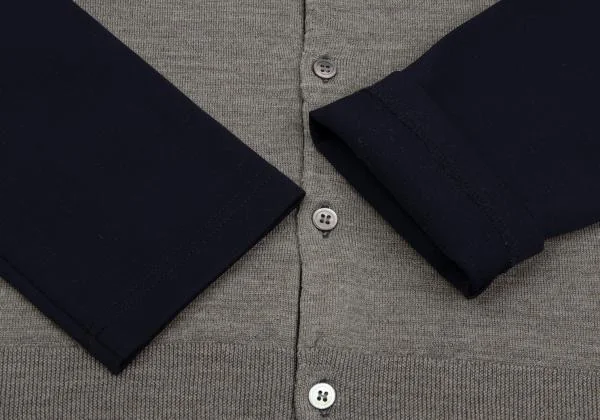 COMME des GARCONS Dyed Switching Knit Cardigan K-159915_007