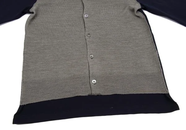 COMME des GARCONS Dyed Switching Knit Cardigan K-159915_008