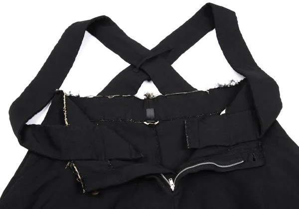 COMME des GARCONS Poly Cutting Suspender Pants K-159918_008