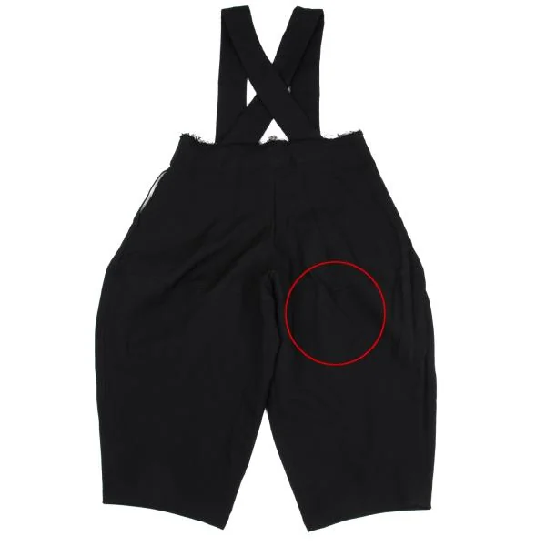 COMME des GARCONS Poly Cutting Suspender Pants K-159918_014