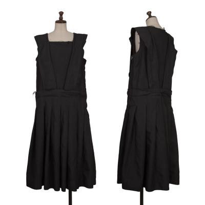 COMME des GARCONS Poly Cutting Tuck Sleeveless Dress