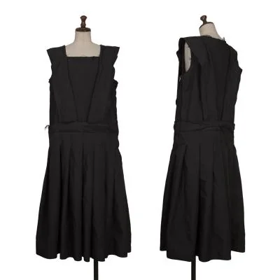 COMME des GARCONS Poly Cutting Tuck Sleeveless Dress