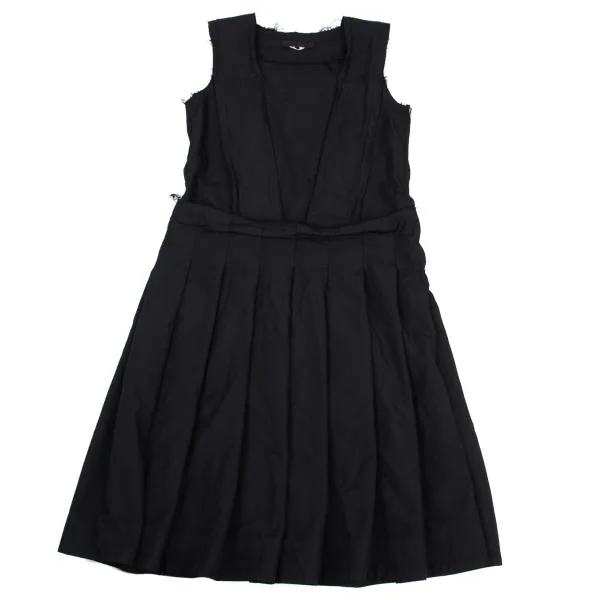 COMME des GARCONS Poly Cutting Tuck Sleeveless Dress K-159919_002
