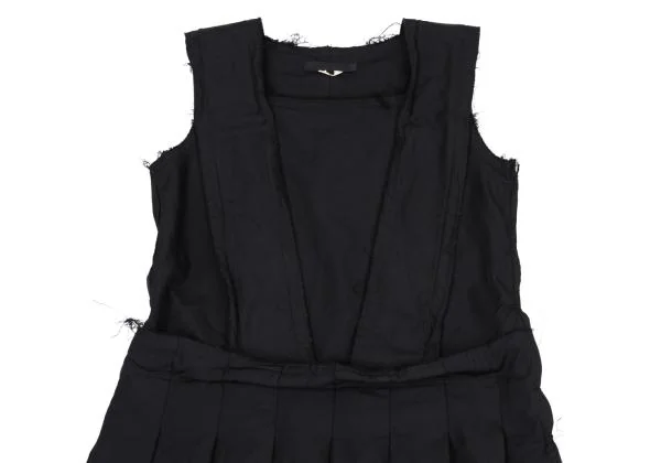 COMME des GARCONS Poly Cutting Tuck Sleeveless Dress K-159919_003