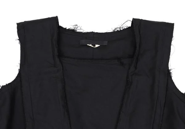 COMME des GARCONS Poly Cutting Tuck Sleeveless Dress K-159919_004