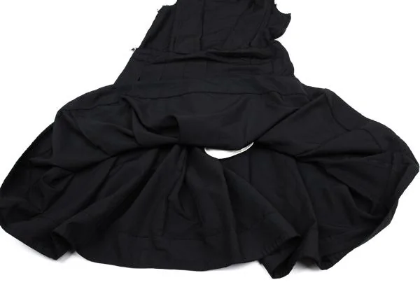 COMME des GARCONS Poly Cutting Tuck Sleeveless Dress K-159919_010