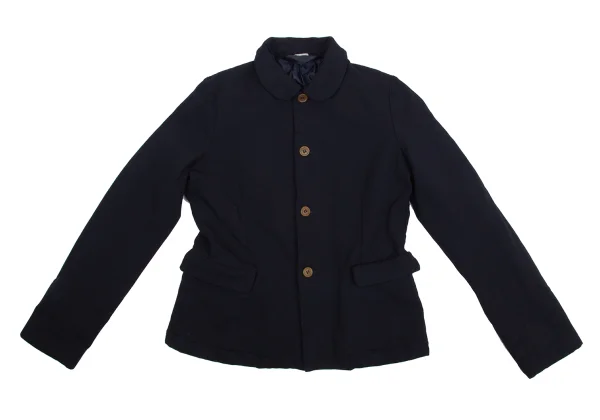 COMME des GARCONS Dyed Poly Round Collar Jacket K-159921_002
