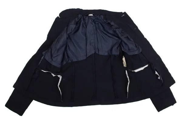 COMME des GARCONS Dyed Poly Round Collar Jacket K-159921_010