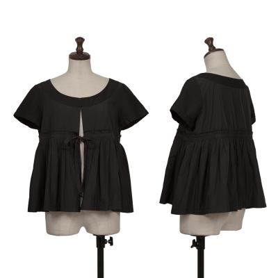 tricot COMME des GARCONS Switching Taped Gather Blouse