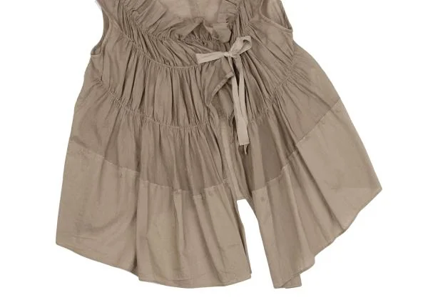 tricot COMME des GARCONS Dyed Cutting Shirring Sleeveless Blouse K-159923_006