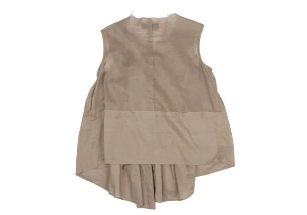 tricot COMME des GARCONS Dyed Cutting Shirring Sleeveless Blouse K-159923_010