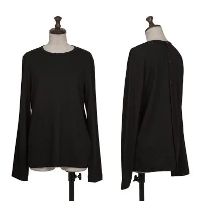 tricot COMME des GARCONS Back Open Wool Knit Top