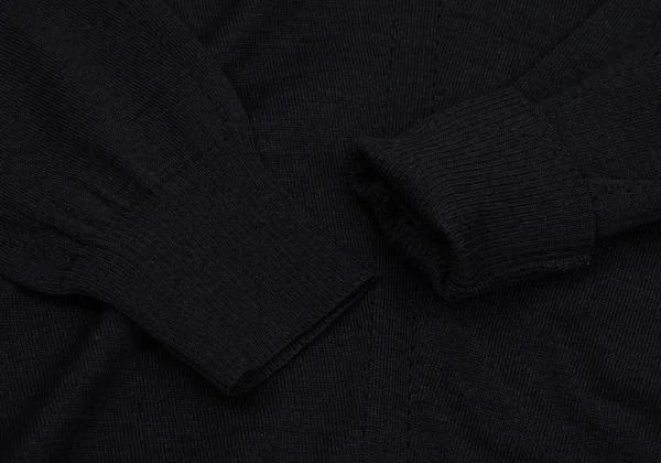 tricot COMME des GARCONS Punching Design Open Neck Knit Sweater K-159927_006