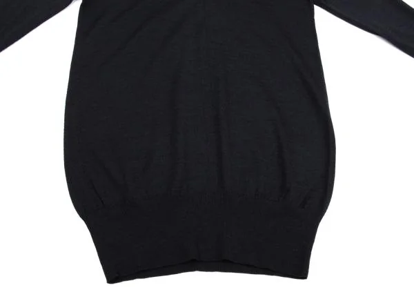 tricot COMME des GARCONS Punching Design Open Neck Knit Sweater K-159927_007