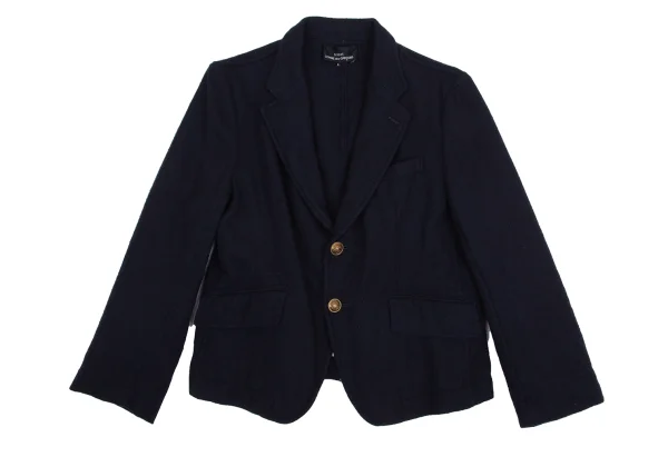 tricot COMME des GARCONS Wool Fulling Metal Button Jacket K-159930_002