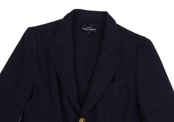 tricot COMME des GARCONS Wool Fulling Metal Button Jacket K-159930_003